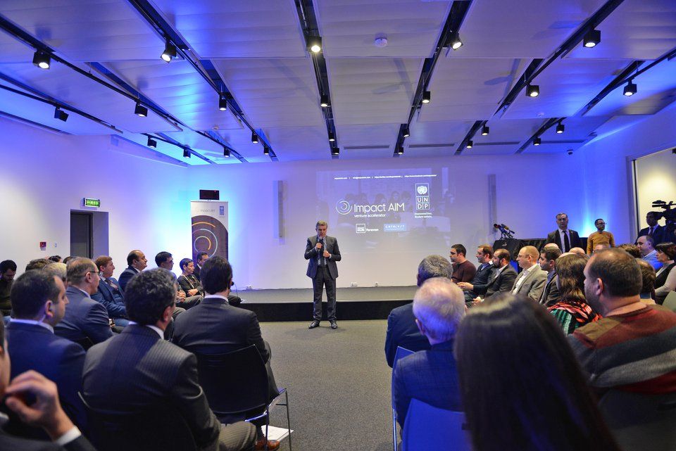 The official opening of the ImpactAim Venture Accelerator with UNDP